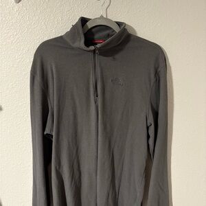 The North Face|Gray Half-Zip Pullover